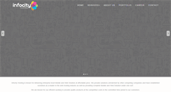 Desktop Screenshot of infocityhosting.com